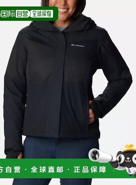 自营 Columbia Tipton Peak II女式黑色Omni Heat全拉链夹克PHC16