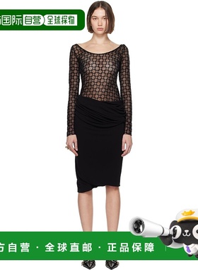 1h可退 香港直邮潮奢 Givenchy 纪梵希 女士 黑色 Fluid Drape 连