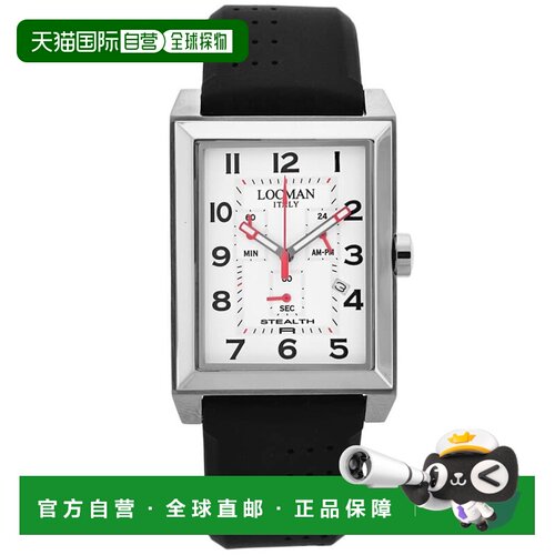 自营Locman Men's White dial Watch - white 美国奥莱直发