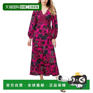 Furstenberg von Anjali 中长连衣裙 美国奥莱 自营 粉色 Diane