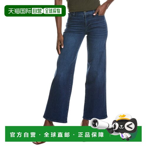 自营FRAME Denim Le Slim Palazzo Canals Jean - blue 美国奥莱