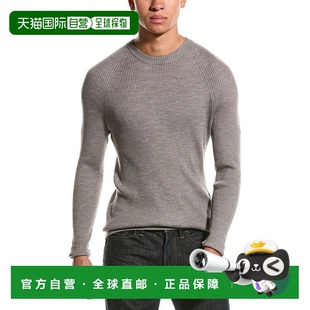 Blend Wool Crewneck Sweater 美国奥 自营Raffi pebble Raglan