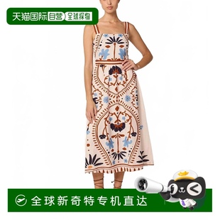 莉莉安娜印花 自營(yíng) cleobellaCarmen Midi莉莉安娜印花連衣裙