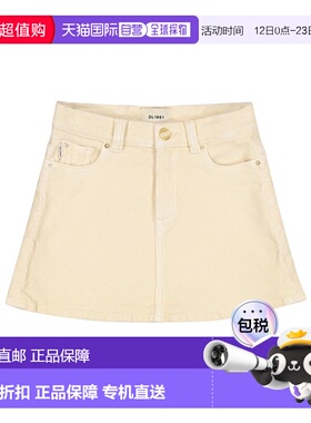 自营DL1961 Jenny Mini Skirt - white 美国奥莱直发
