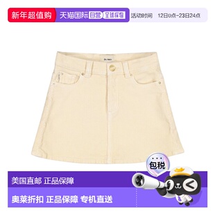 自营DL1961 Jenny Mini Skirt - white 美国奥莱直发