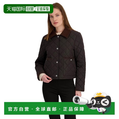 自营TAHARI Women's Haly Quilted Lightweight Water-Repellent