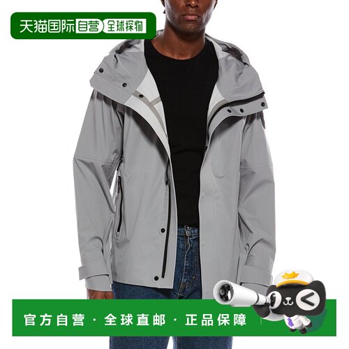 自营canada goose加拿大鹅Rupert防雨夹克-灰色 美国奥莱直发