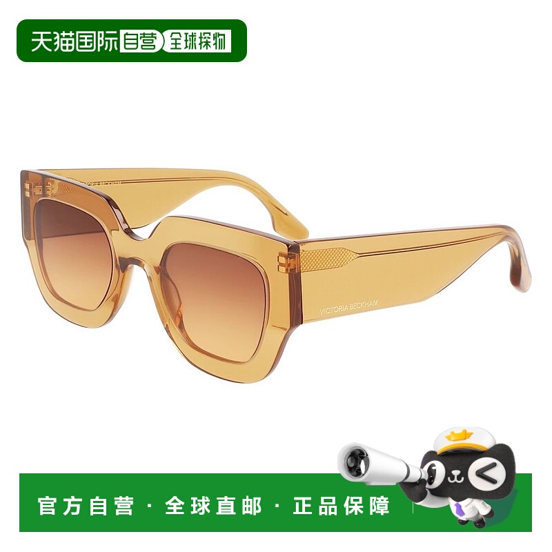 自营Victoria Beckham Acetate Women's Sunglasses - brown 美国