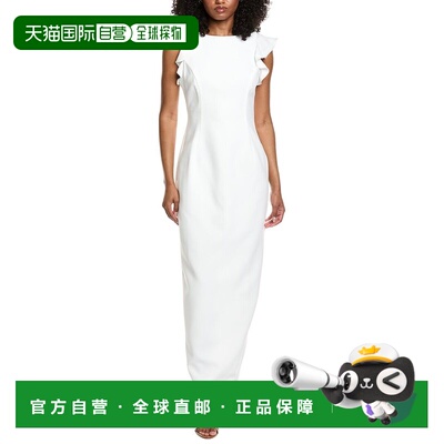 自营Amanda Uprichard Juliette Dress - White 长裙美国直发奥莱