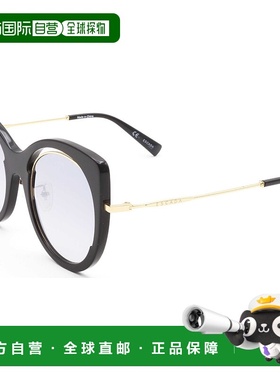 自营 Escada女式54毫米灰色太阳镜-黑色 美国奥莱直发艾斯卡达