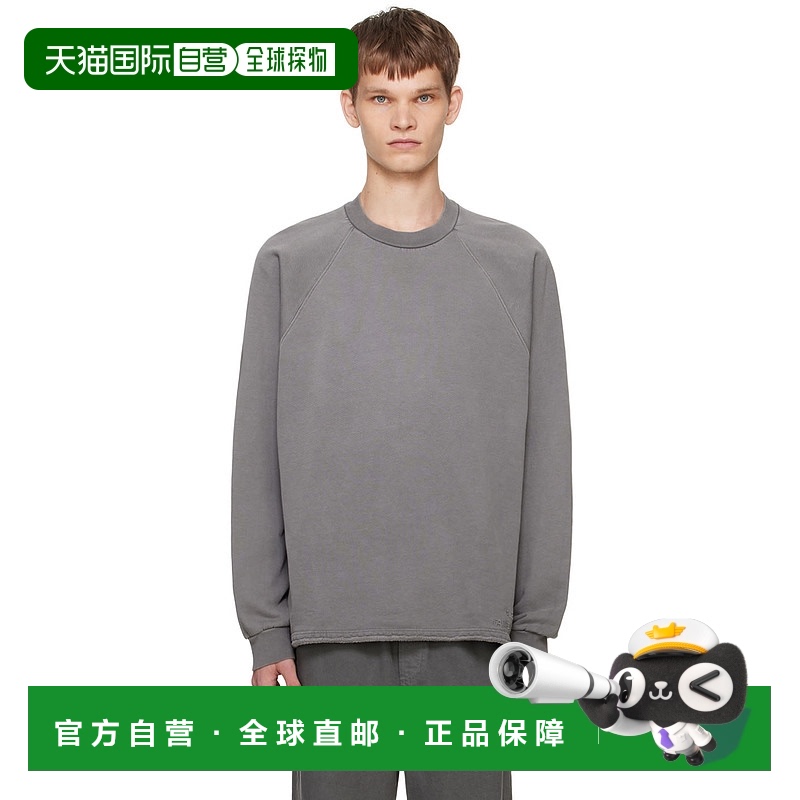 香港直邮潮奢 A.P.C. 男士 灰色 Tame Impala 联名 Kick Out 套头