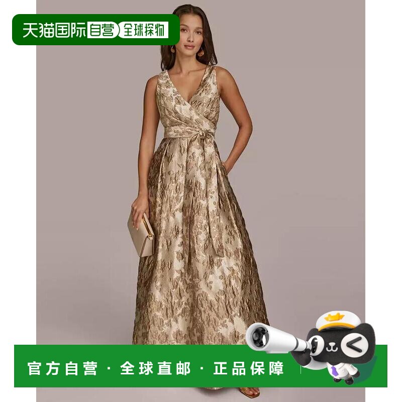 1h可退 【美国直邮】donna karan/唐娜凯伦 女士 连衣裙长裙