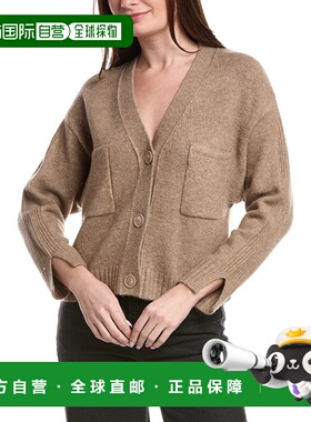 自营1.STATE Pockets Cardigan - brown 美国奥莱直发开衫