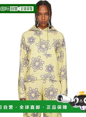 1h可退 香港直邮潮奢 OK 女士 黄色 Coral P 连帽衫 OKKT22206