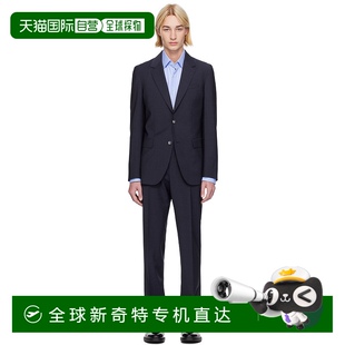 BOSS Fit 藍(lán)色 Slim 男士 西服套裝 香港直郵潮奢 50534889 波士