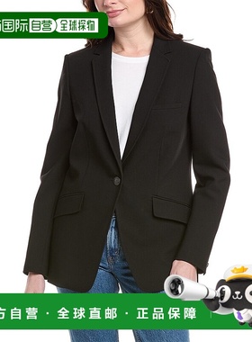 自营rag & bone碎骨塞莱斯特运动夹克-黑色 美国奥莱直发