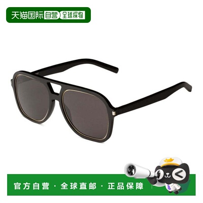 自营saint laurentSL602 RIM 001 Black/Black - black 美国奥莱