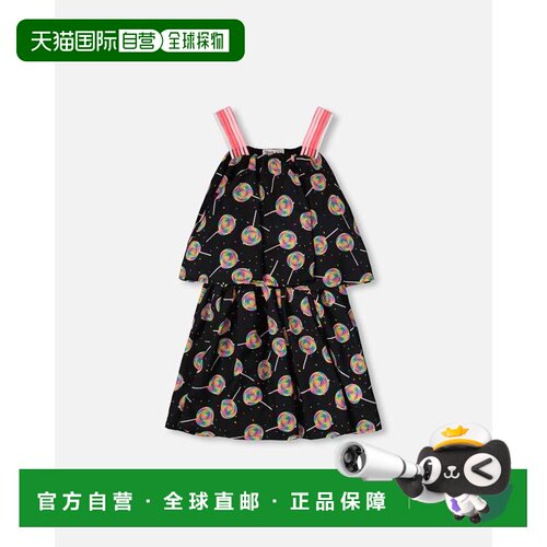 自营deux par deuxWoven Dress Black Lollipop Print - black pr