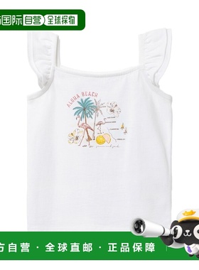 自营Janie and Jack Scenic Graphic Tee - white 美国奥莱直发