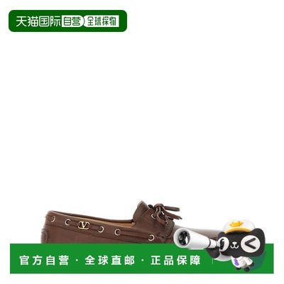 自营 valentino garavaniVlogo签名“Moccasin-棕色 美国奥莱直发