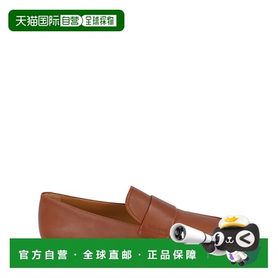 自营salvatore ferragamoGedeone Leather Loafers - brown 美国