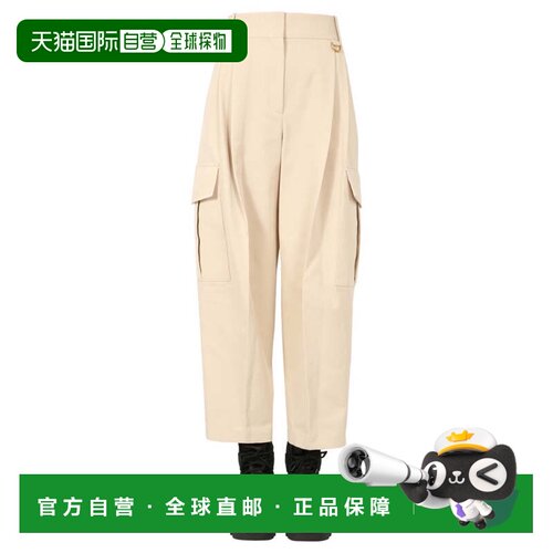 自营givenchy带翻盖口袋的高腰工装裤-中性 美国奥莱直发