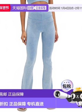 自营free peopleGo To Smooth Flare Pants In Washed Denim 美国