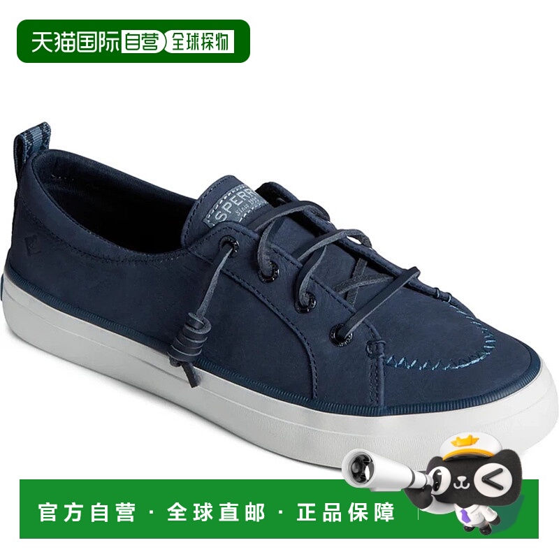 自营Sperry Crest Vibe STS88485 Sneakers Womens Navy Leather