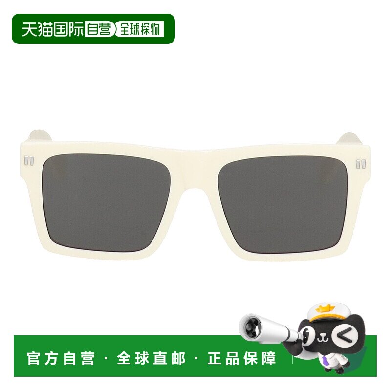 自营 off-white米白色中性白色太阳镜-白色 美国奥莱直发