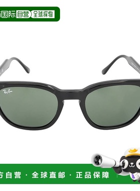 自营ray-banRay Ban Hawkeye Green Square Unisex Sunglasses RB