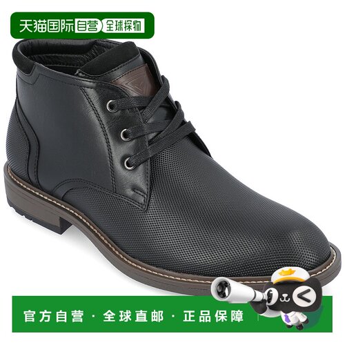 自营Vance Co. Vaughn 系带 Chukka 靴子 - 黑色 美国奥莱直发