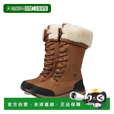1h可退 香港直邮潮奢 Ugg 女士 Adirondack III 长筒靴 brown棕色