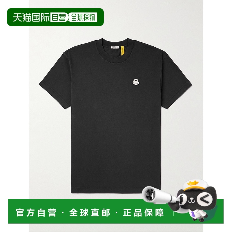 1h可退 香港直邮潮奢 Moncler Genius 男士 + Angels Logo-Appliq