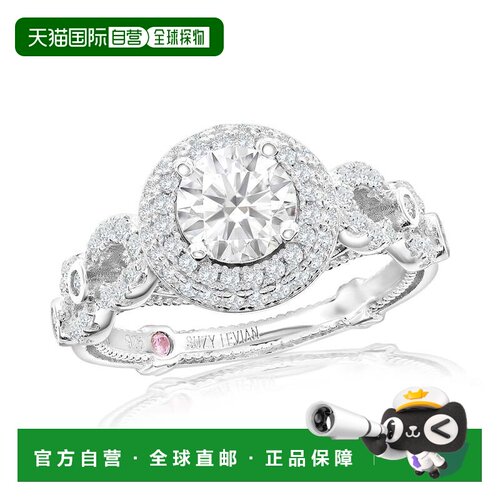 自营Suzy Levian White Sterling Silver White Cubic Zirconia P