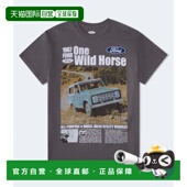Ford Tee One Horse 自营Aeropostale Graphic Wild Relaxed