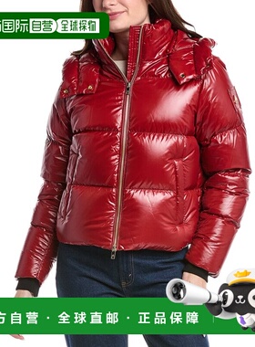 自营Moose Knuckles Down Puffer Jacket - red 美国奥莱直发