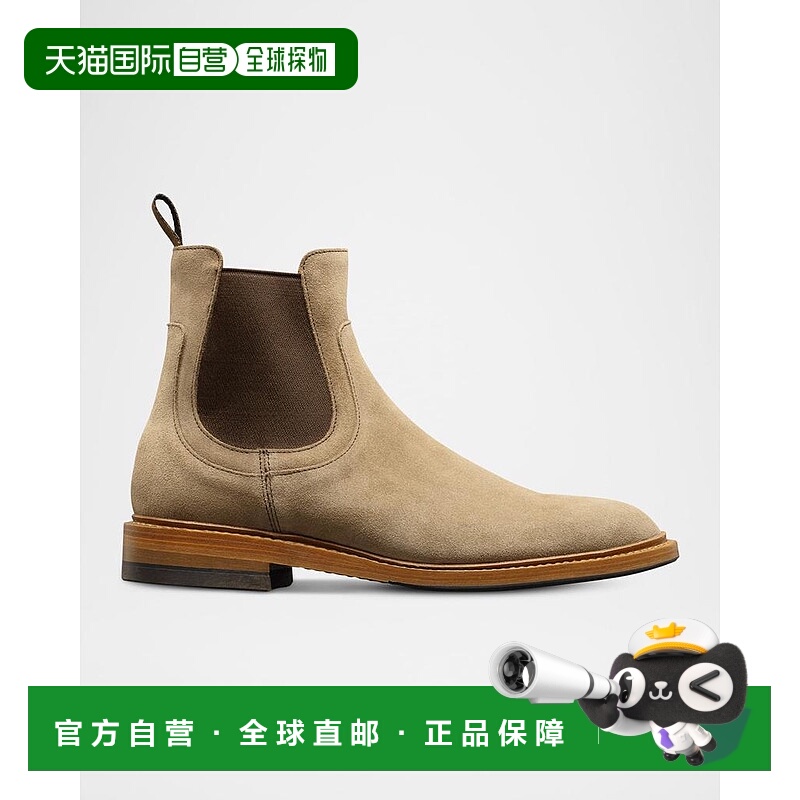 【美国直邮】Allen Edmonds 男士 Tanner 绒面革切尔西靴 时尚百