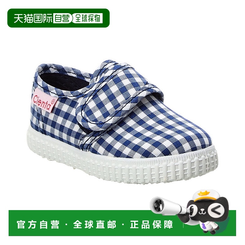 自营 Cienta Blucher Vichy 帆布运动鞋 - 蓝色 美国奥莱直发