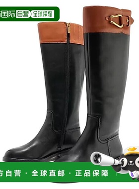 自营Vince Camuto Andalian Boots WoBrown Black Wide Calf Knee