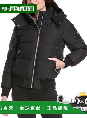 自营Moose Knuckles Down Puffer Jacket - black 美国奥莱直发
