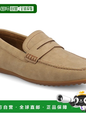自营 vance co.Vance Yates 中宽款穿孔一脚蹬驾驶便士乐福鞋 -
