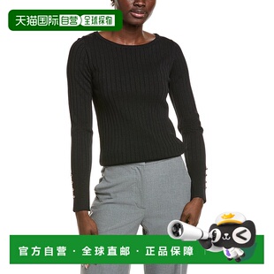black 自营Endless 美国奥莱直发上衣 Top Buttoned Rose Lurex