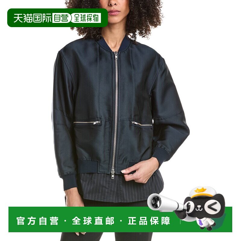自营3.1 Phillip Lim Bomber Jacket - Blue 外套美国直发奥莱