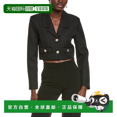 自营Endless Rose Classic Short Buttoned Jacket - black 美国