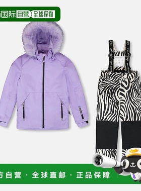 自营deux par deuxTwo-Piece Play Snowsuit with Printed Pants