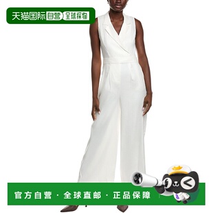 美国奥莱直发连体裤 白色 Emilia定制亚麻混纺连身裤 自营Reiss
