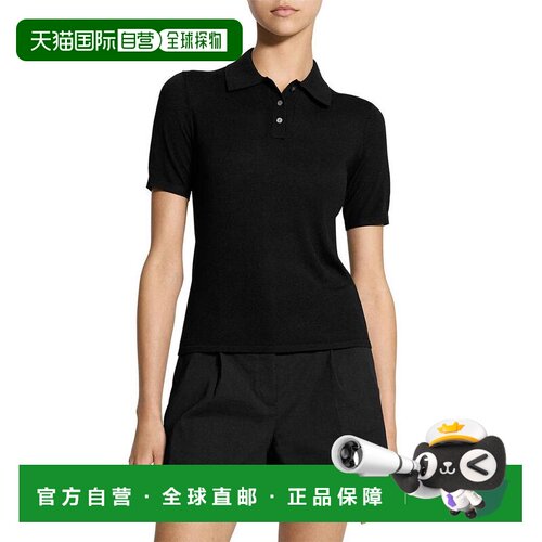【美国直邮】theory 女士 Polo衫短袖 【付后1h可退】