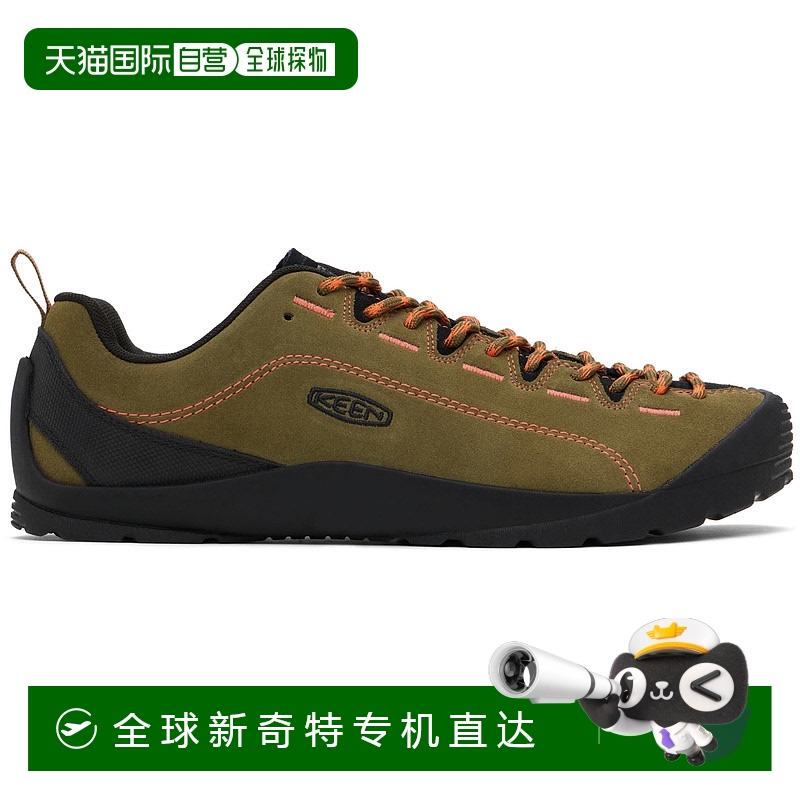 香港直邮潮奢 keen 男士 卡其色 Jasper 运动鞋 1029403透气