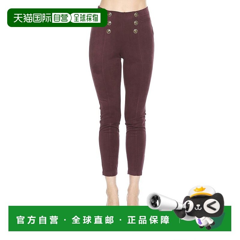 1h可退 【美国直邮】Alexia Admor|Freyja 绒面革打底裤紧身裤