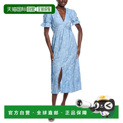 自营ANNA KAY Otaira Midi Dress - blue 美国奥莱直发